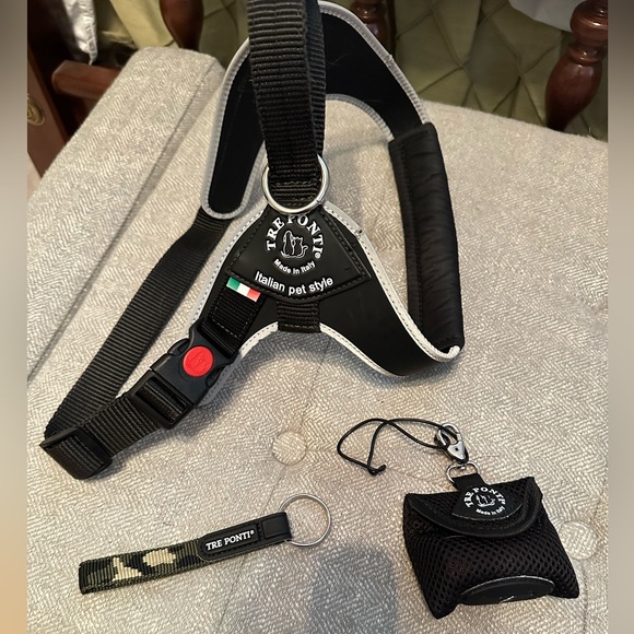 Treponti Brio Dog Harness & mesh bag dispenser